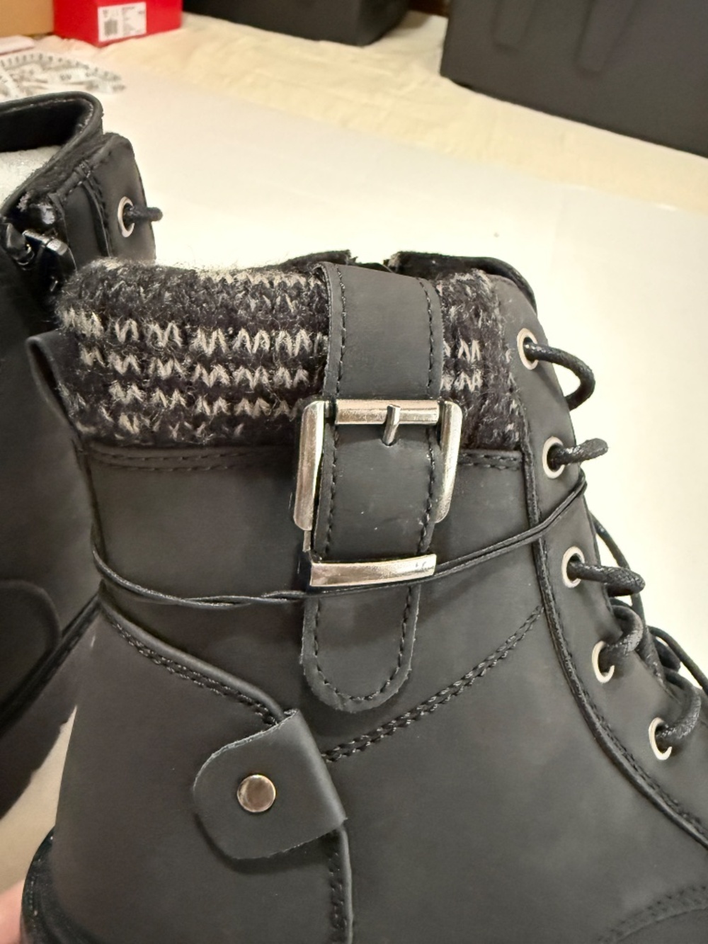Pop Vega Block Heel Booties size 7 - Picture 9 of 12